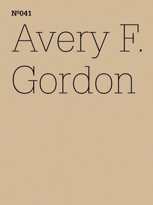 cover image of Avery F. Gordon